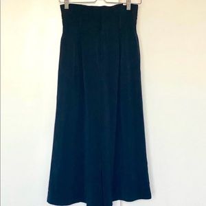 Japanese style high rise skirt pants size xs